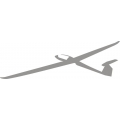 Ventus Sailplane Decal/Sticker 